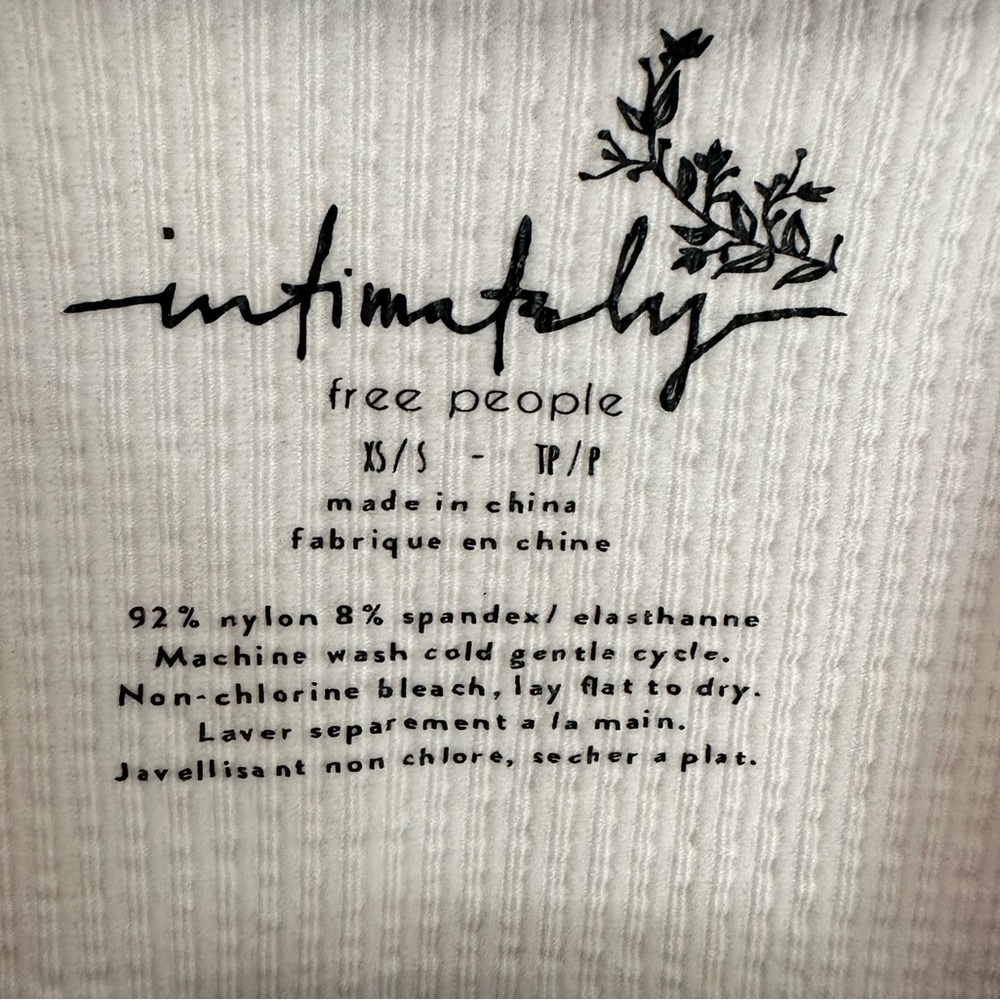 Free People Intimately Ribbed Halter Tank Top - Picture 3 of 3